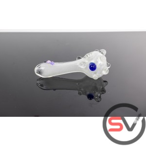 COMPOUND BOWL GLOW IN DARK HAND PIPE 5inch